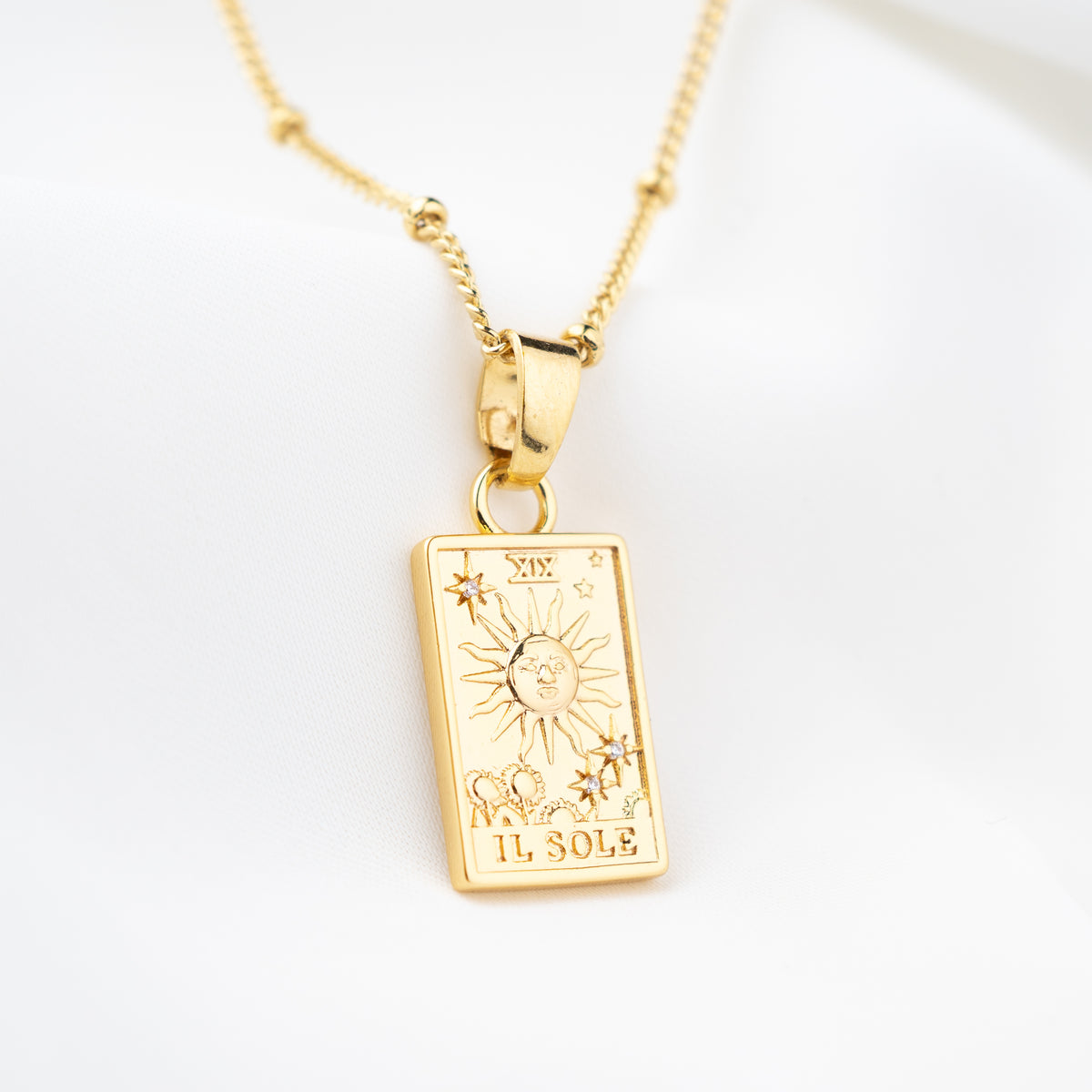 Tarot Card Necklace