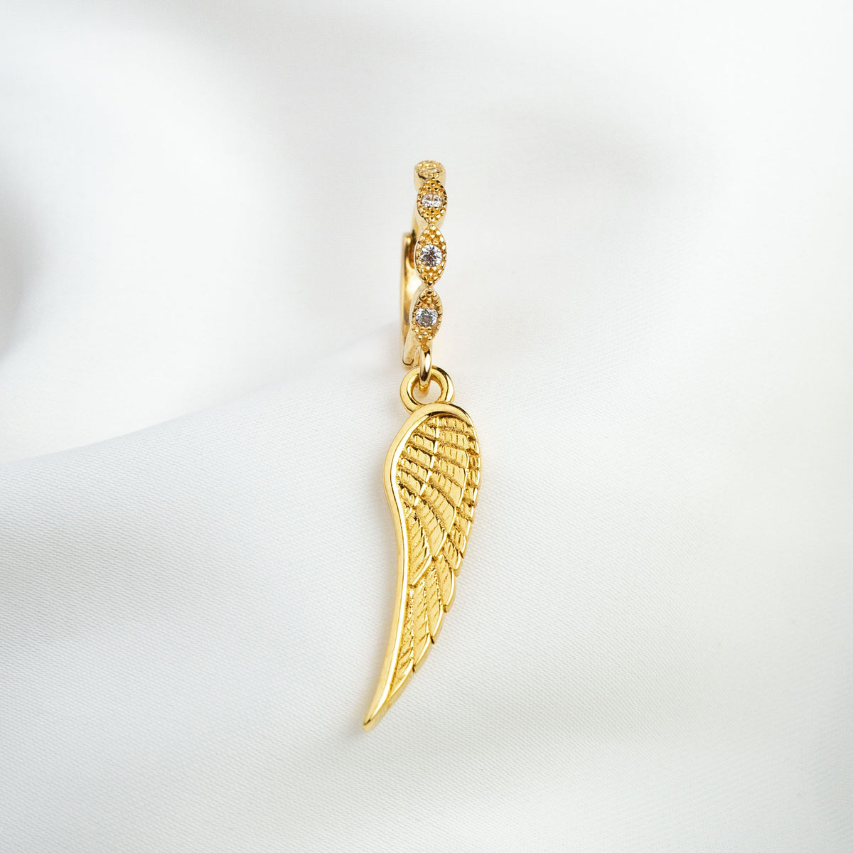 Delicate Wing Earring