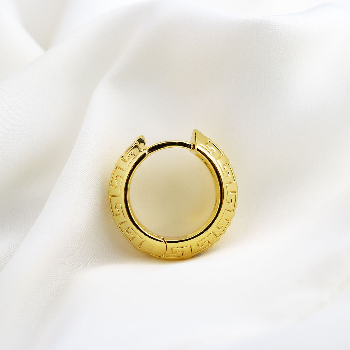 Golden Athena Hoop