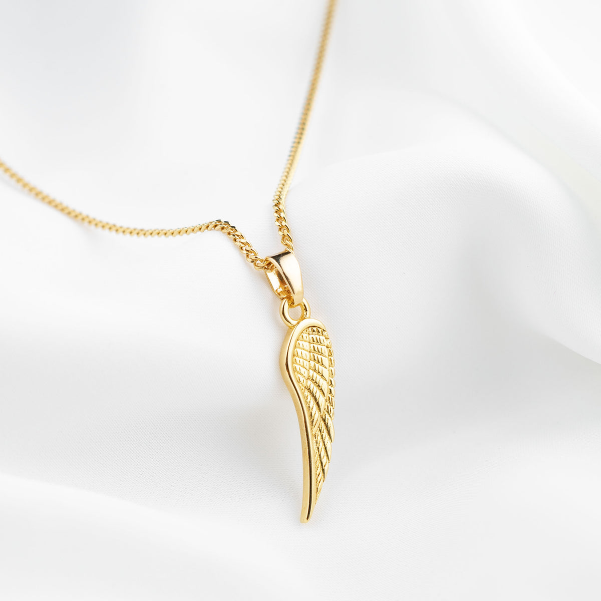 Golden Wing Necklace