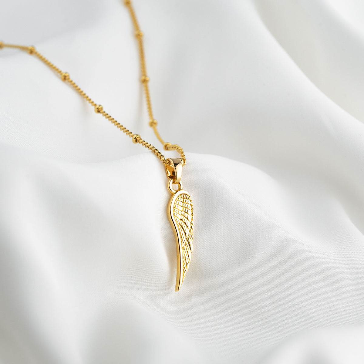 Golden Wing Necklace