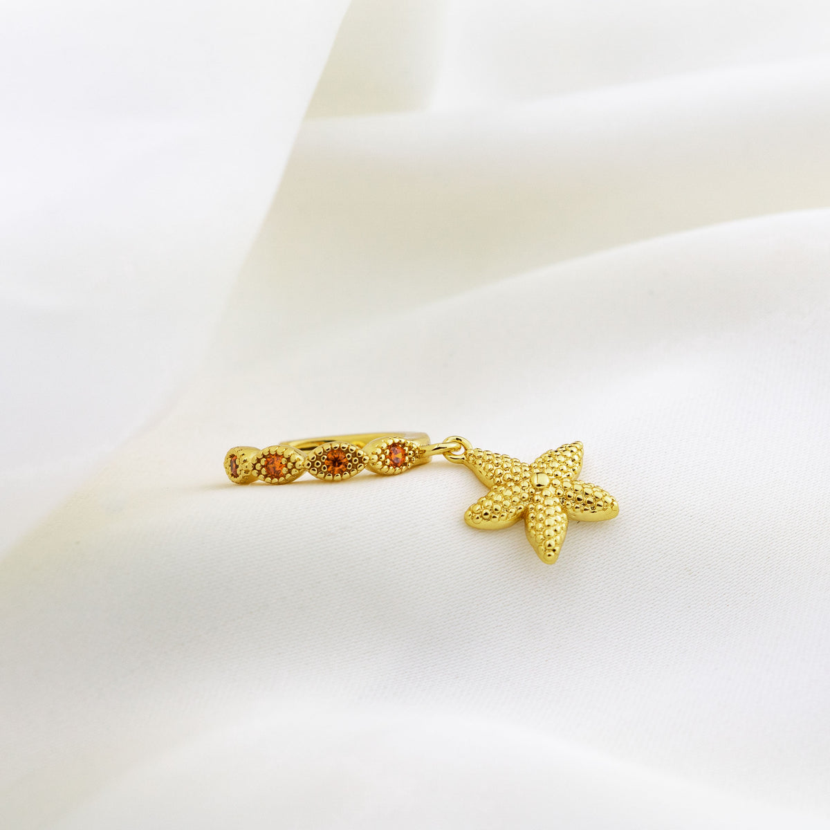 Royal Starfish Earring