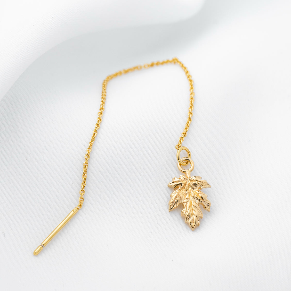 Delicate Golden Leaf Earthread