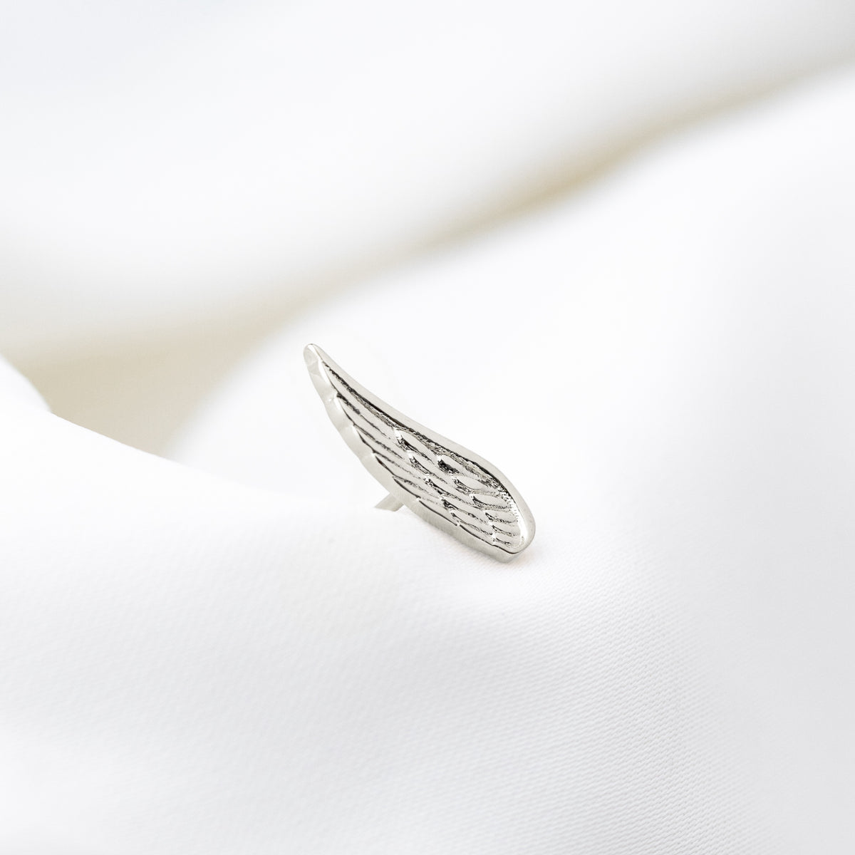 Silver Wing Stud