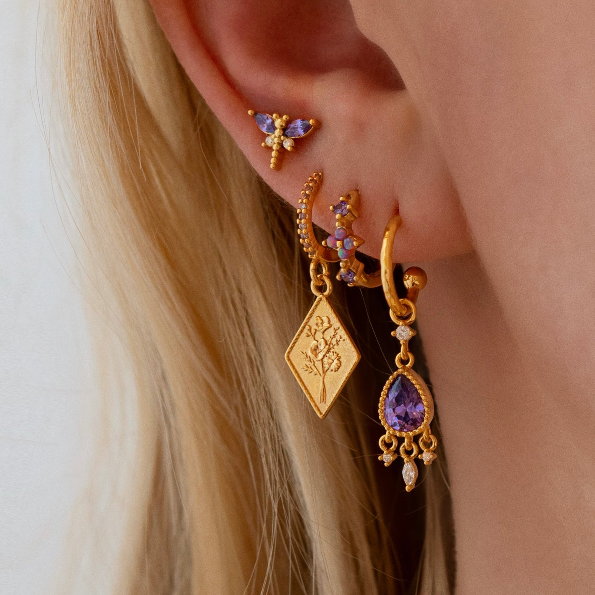 Delicate Bouquet Earring