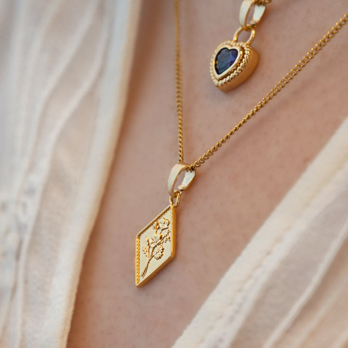 Delicate Bouquet Necklace