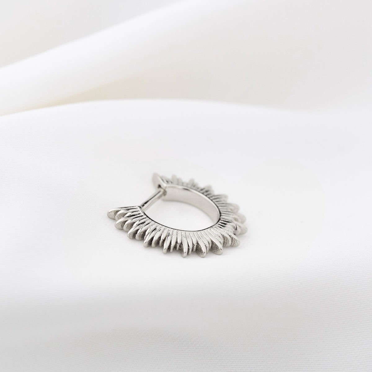 Silver Little Sunbeam Hoop