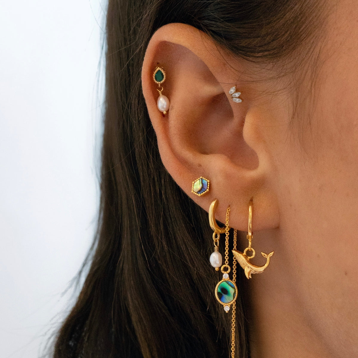 Mother Of Pearl Stud
