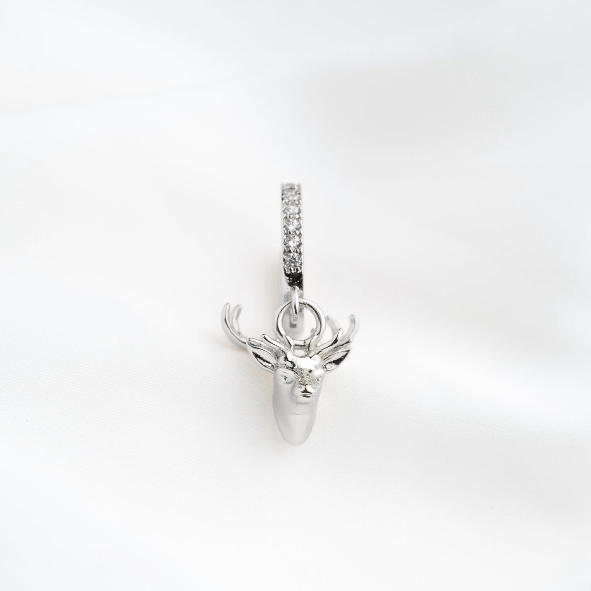 Silver Majestic Reindeer