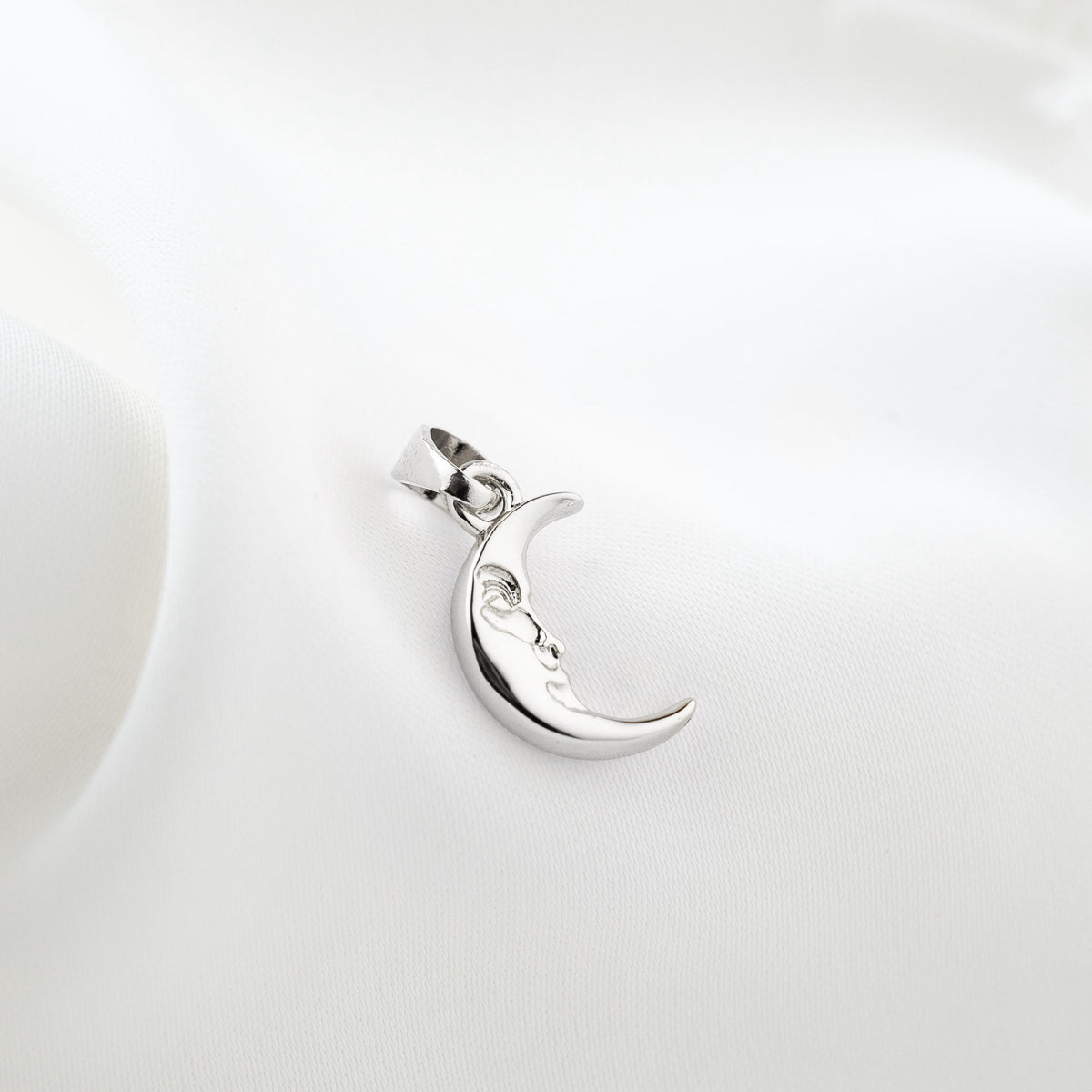 Silver Luna Necklace