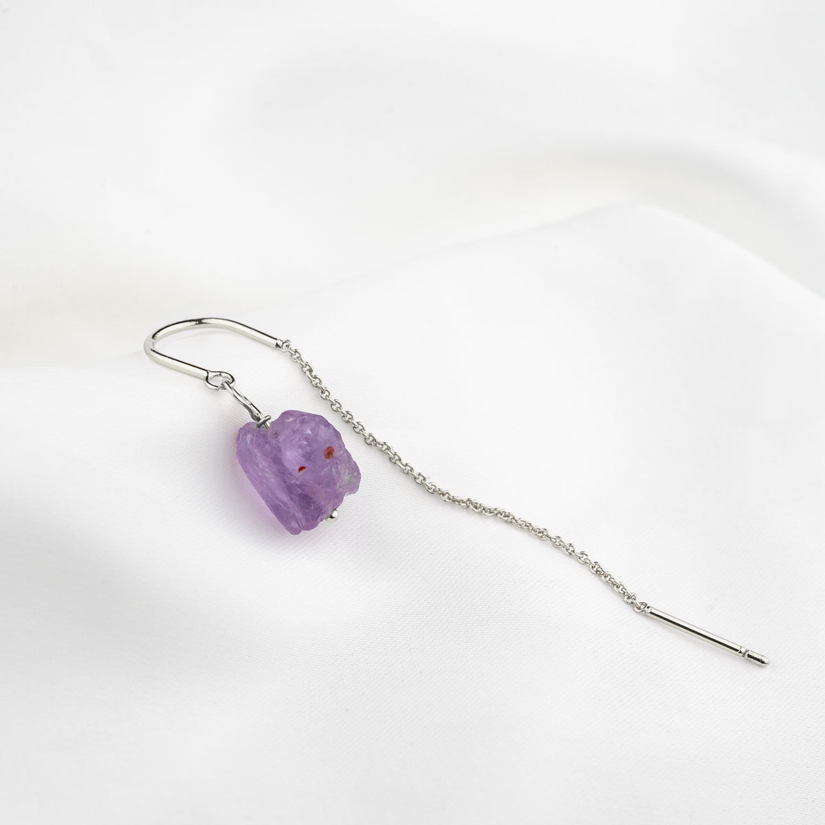 Silver Amethyst Earthread I'm Not Perfect Sale
