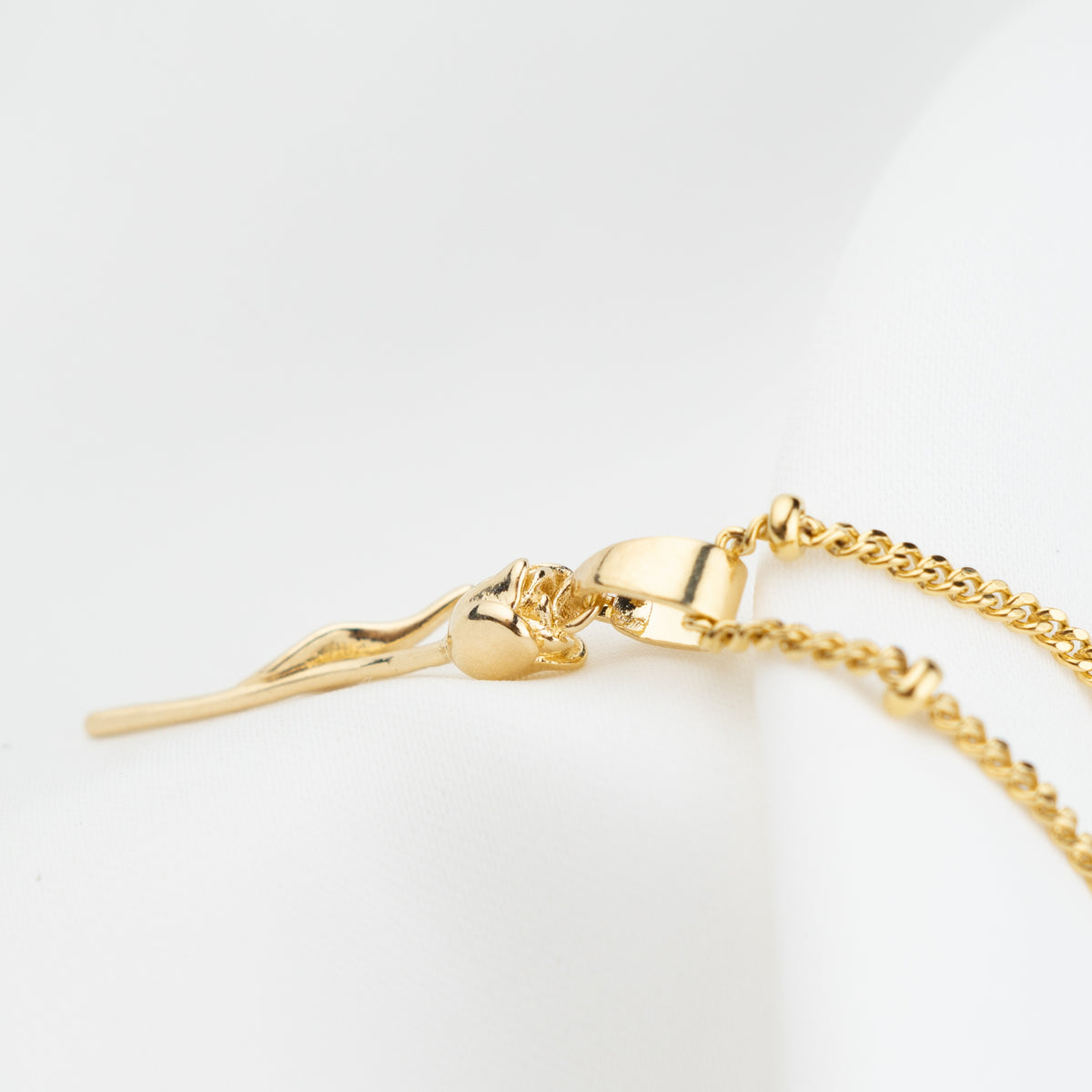 Golden Tulip Necklace