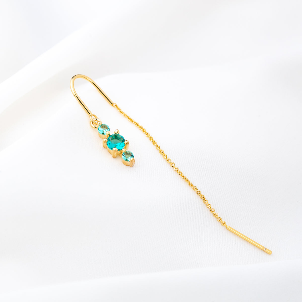 Triple Turquoise Drop Earthread