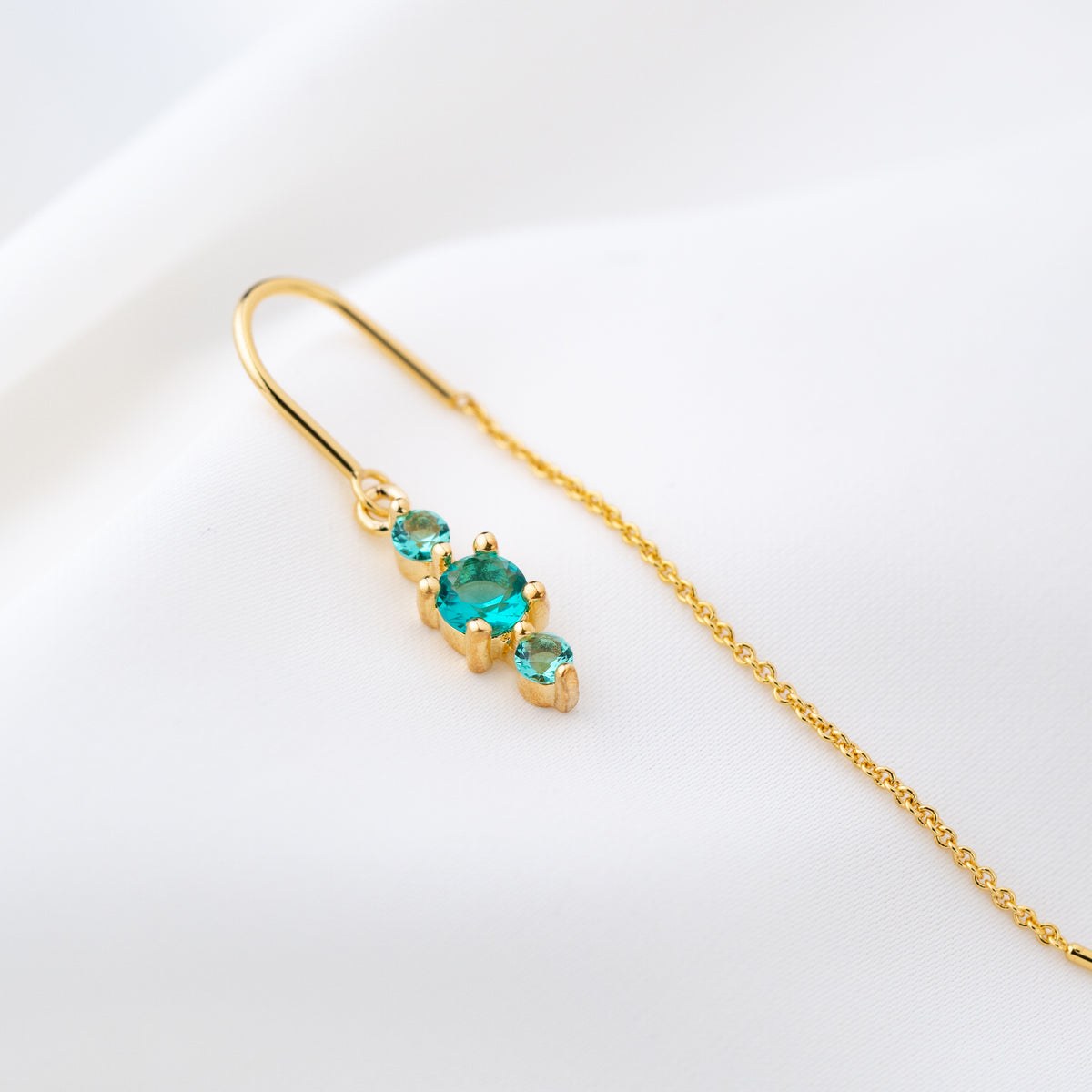 Triple Turquoise Drop Earthread