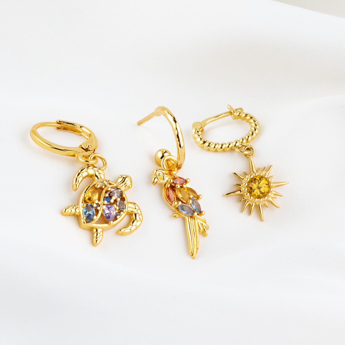 Paradise Parrot Earring
