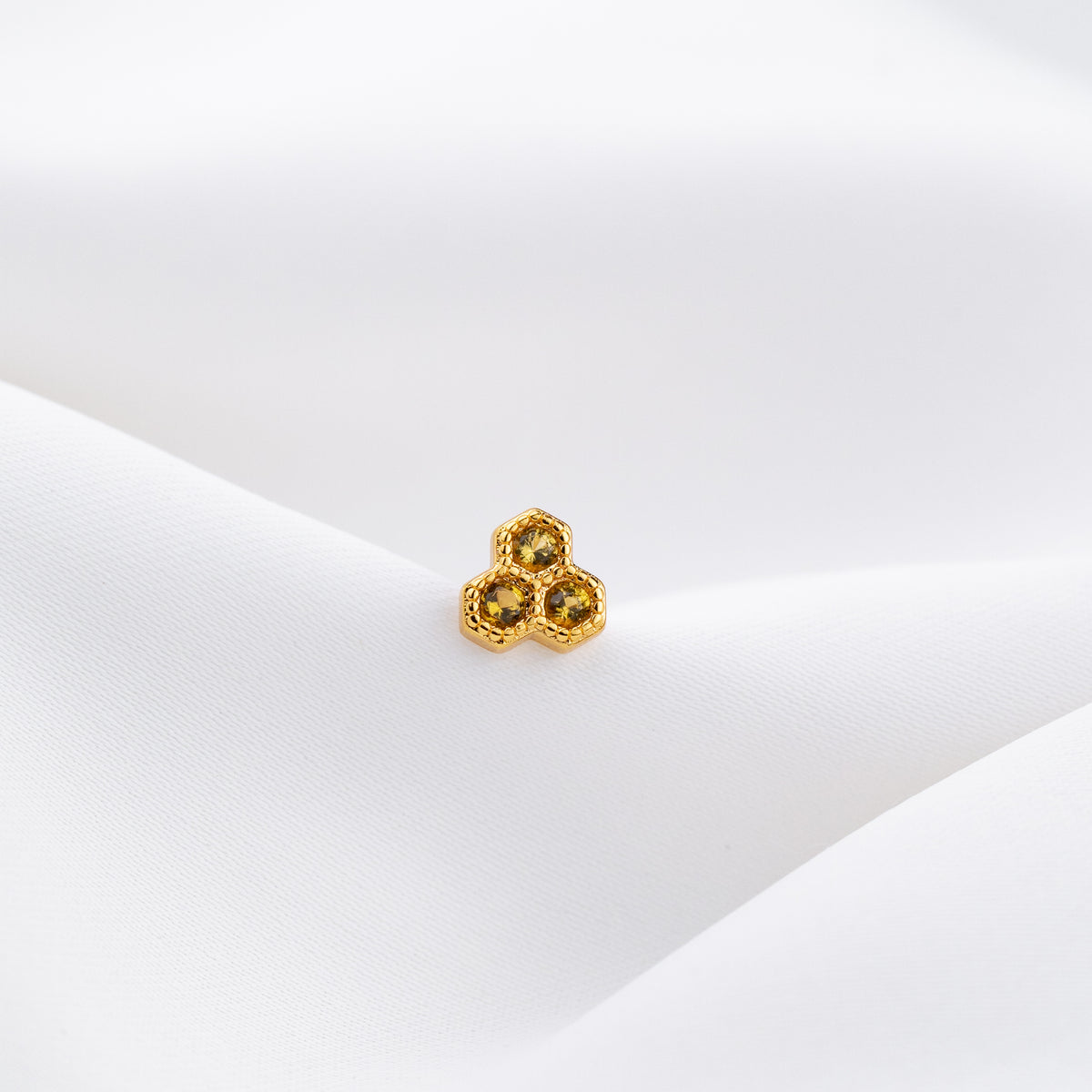 Mini Honeycomb Stud