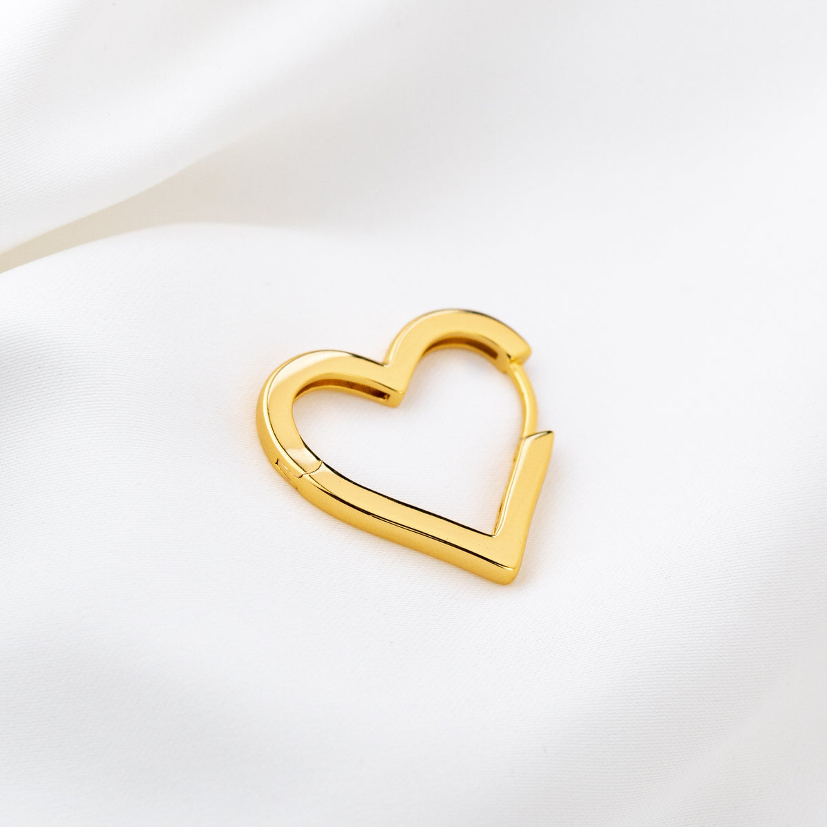 Golden Heart Hoop