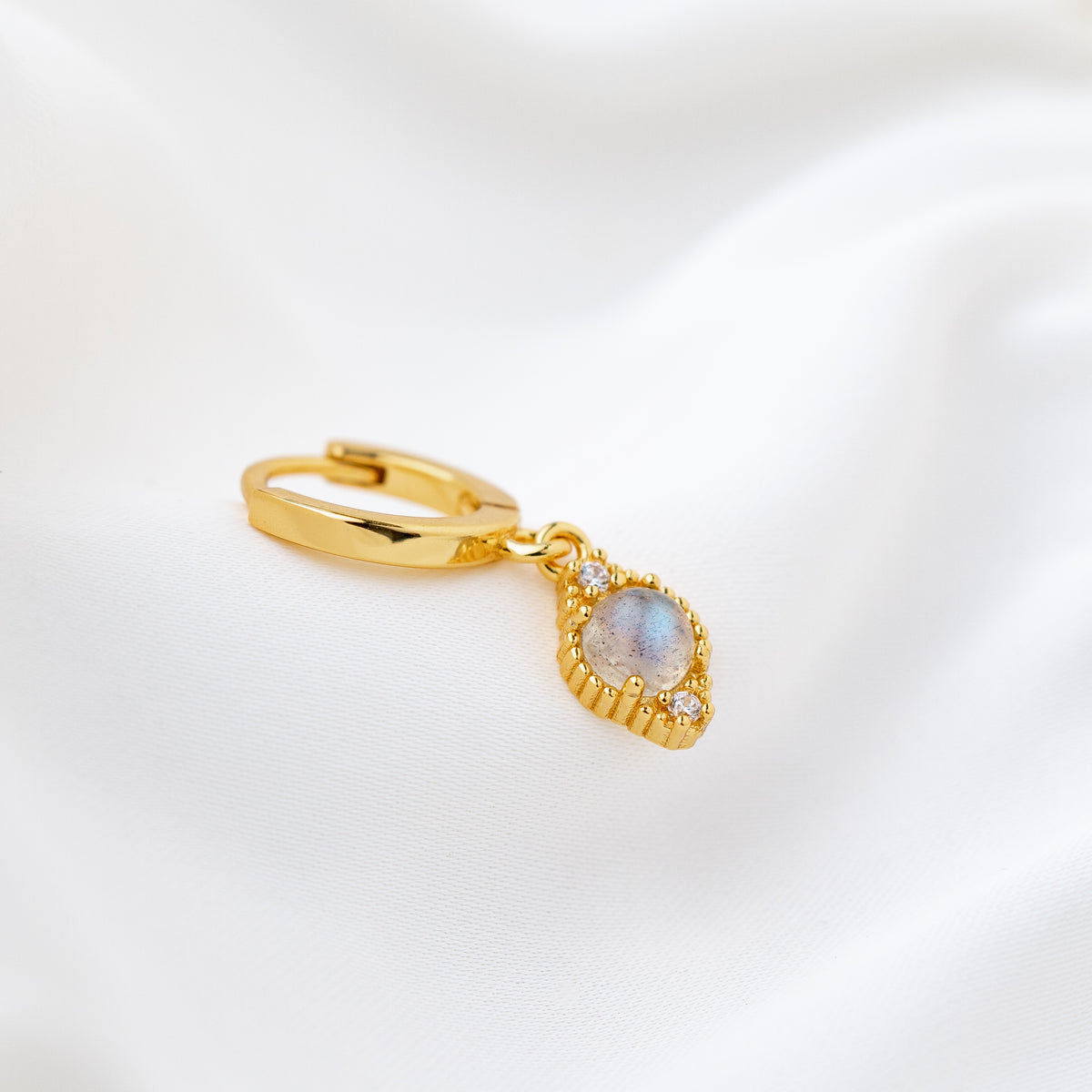 Sparkling Labradorite Earring