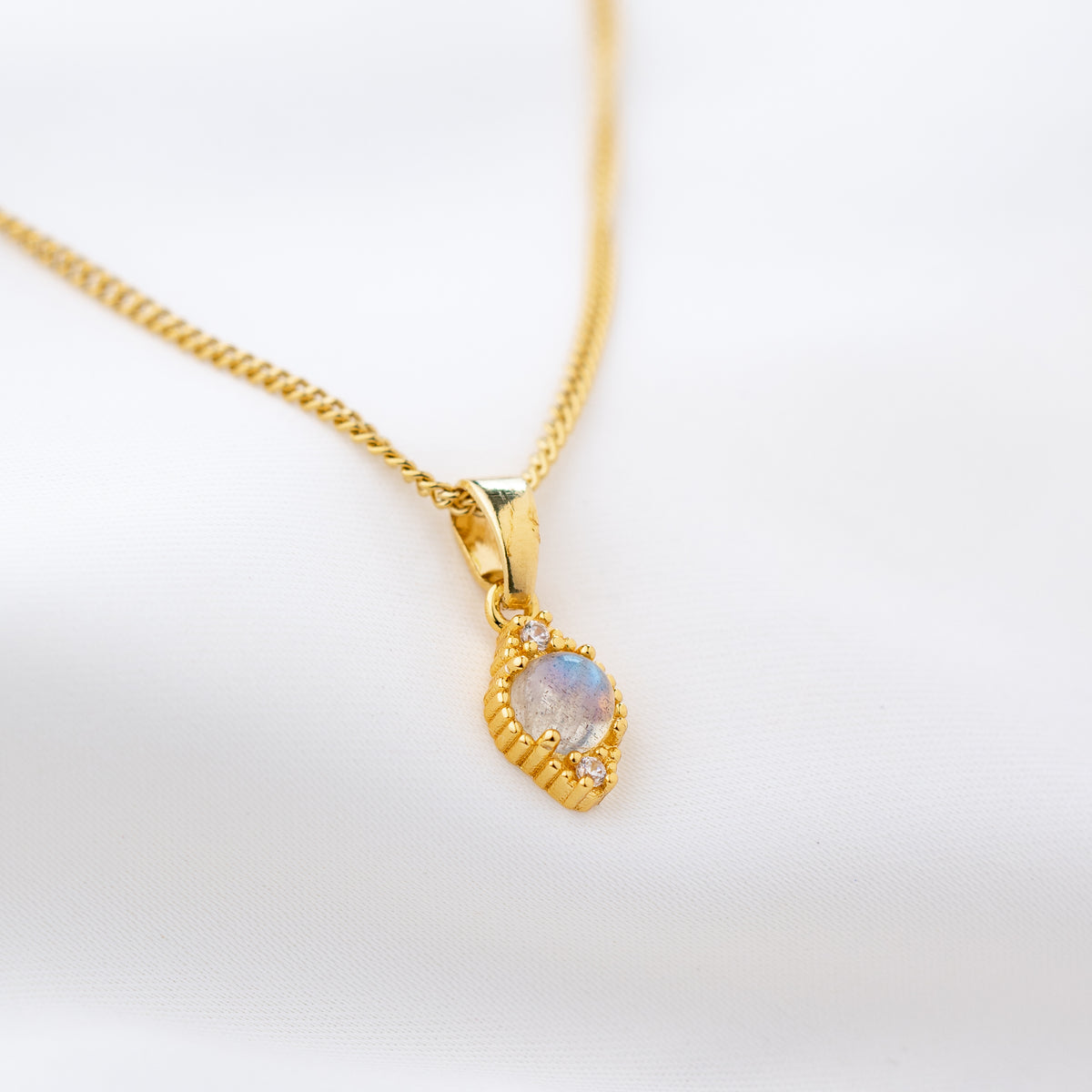 Sparkling Labradorite Necklace