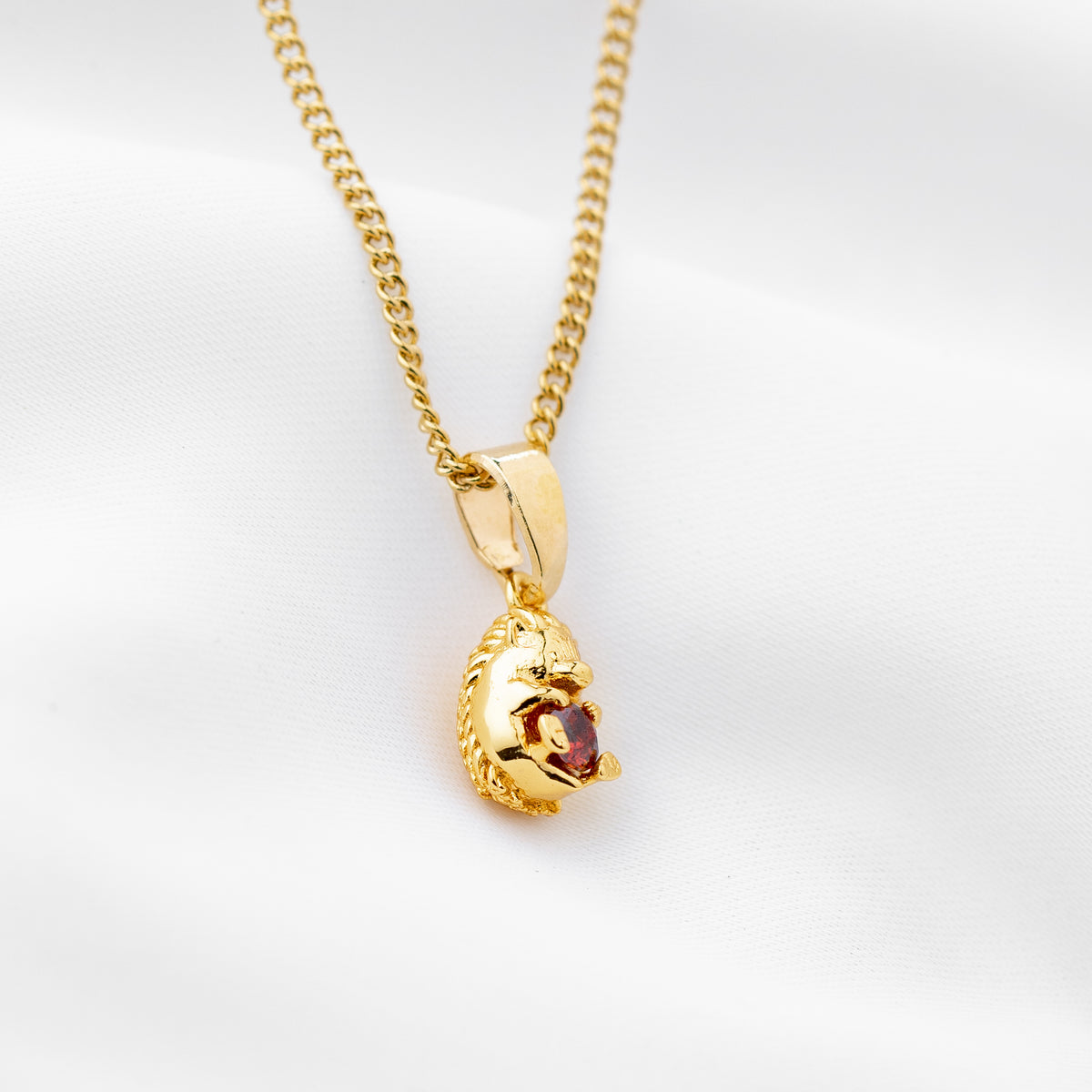 Hedgehog's Treasure Necklace