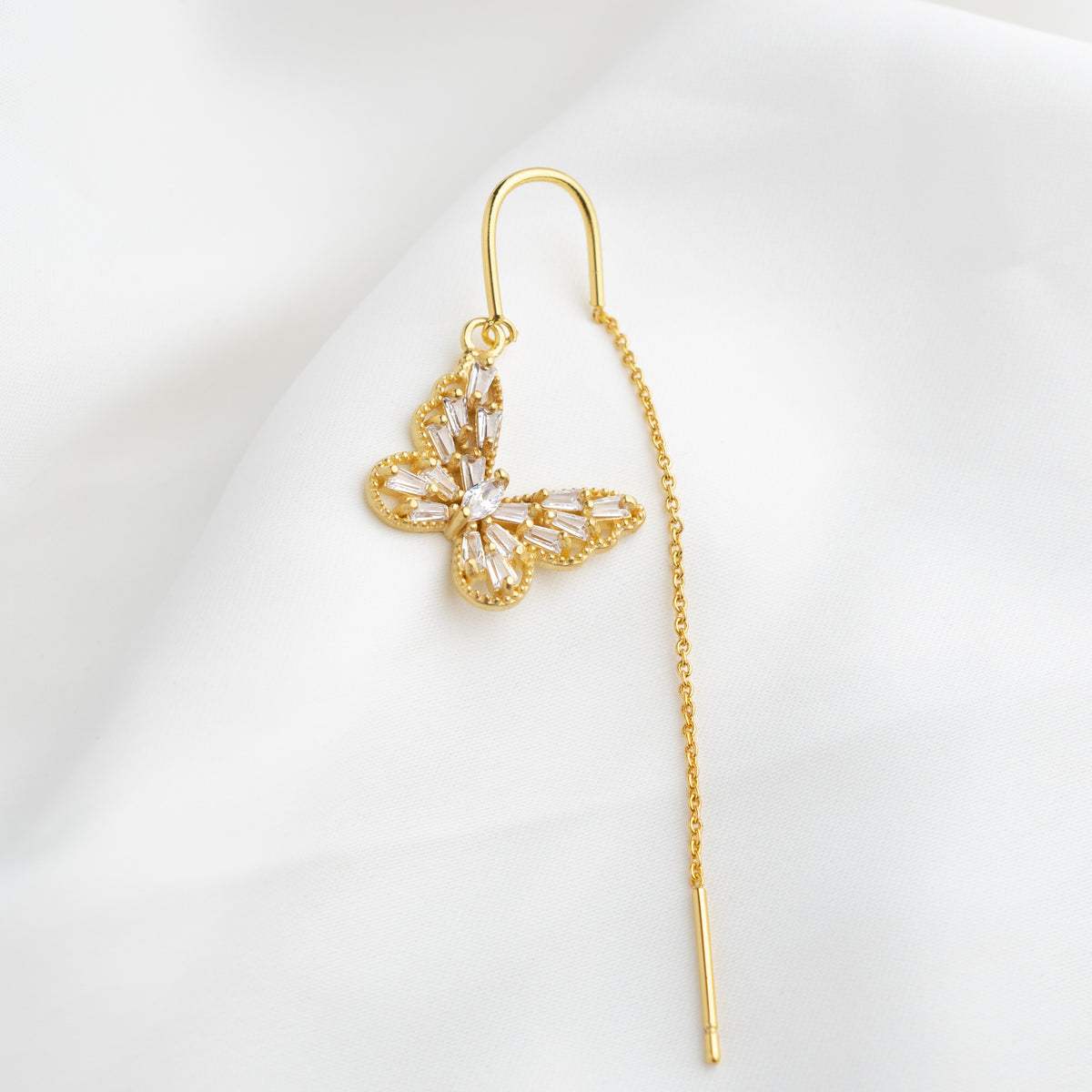 Diamonds Butterfly Earthread