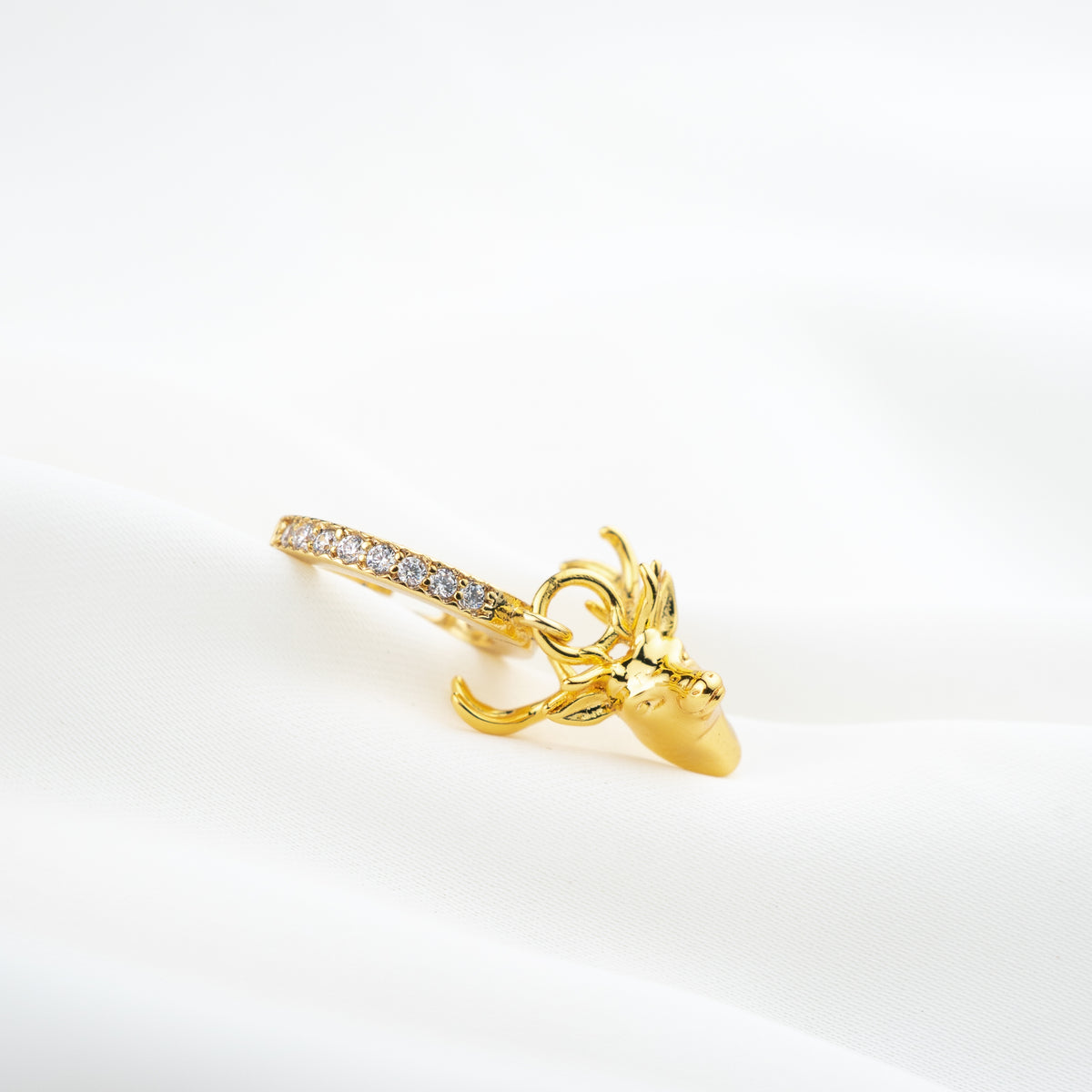 Majestic Reindeer Earring