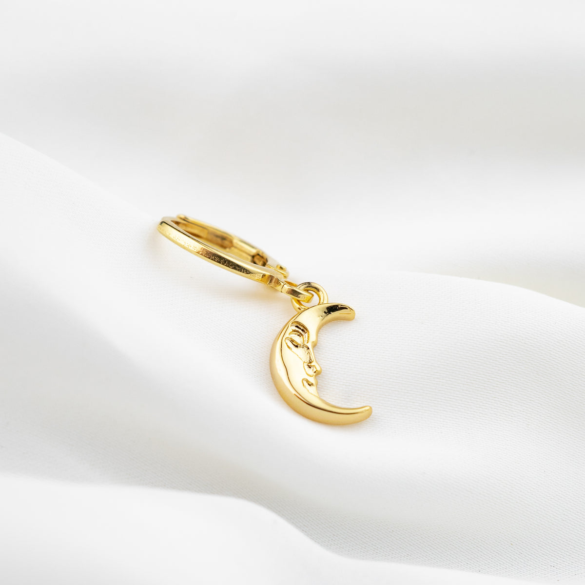 Golden Moon Earring I'm Not Perfect Sale