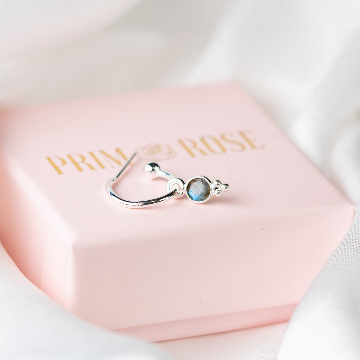 Silver Labradorite Earring (Limited Edition)