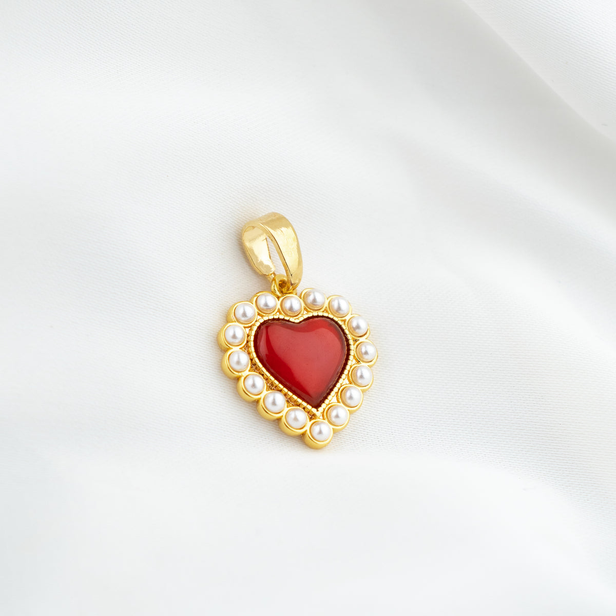Ruby Romantic Pearls Necklace