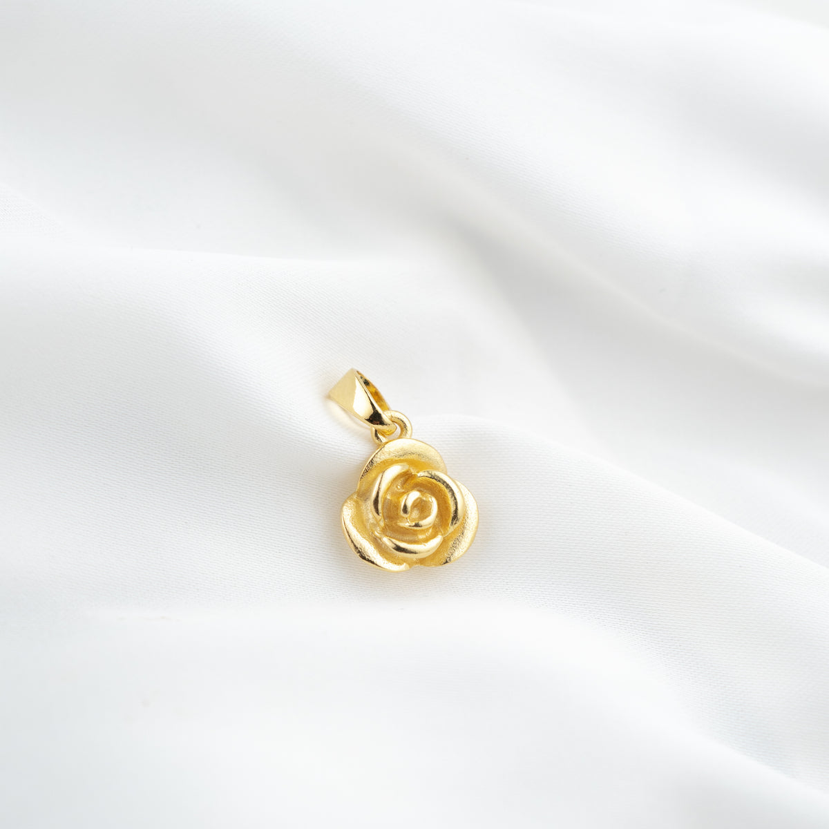 Golden Rose Necklace