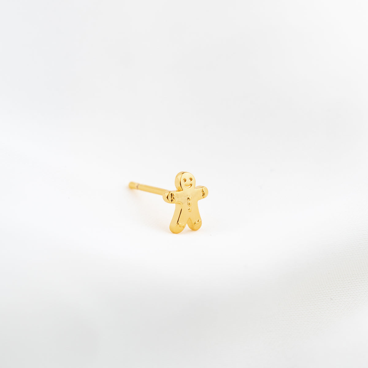 Gingerbread Man Stud