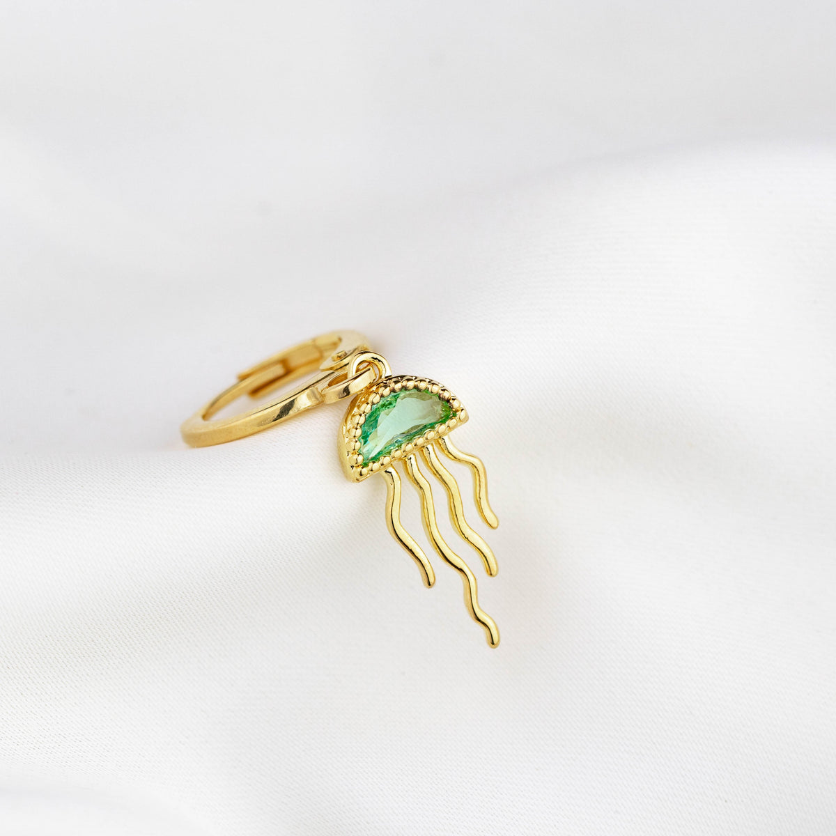 Tropical Jellyfish Earring