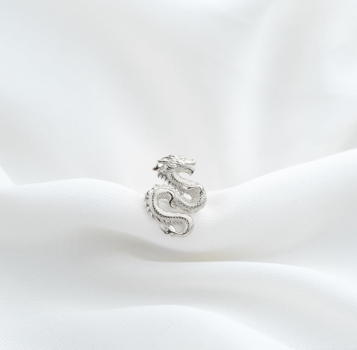 Silver Dragon Stud