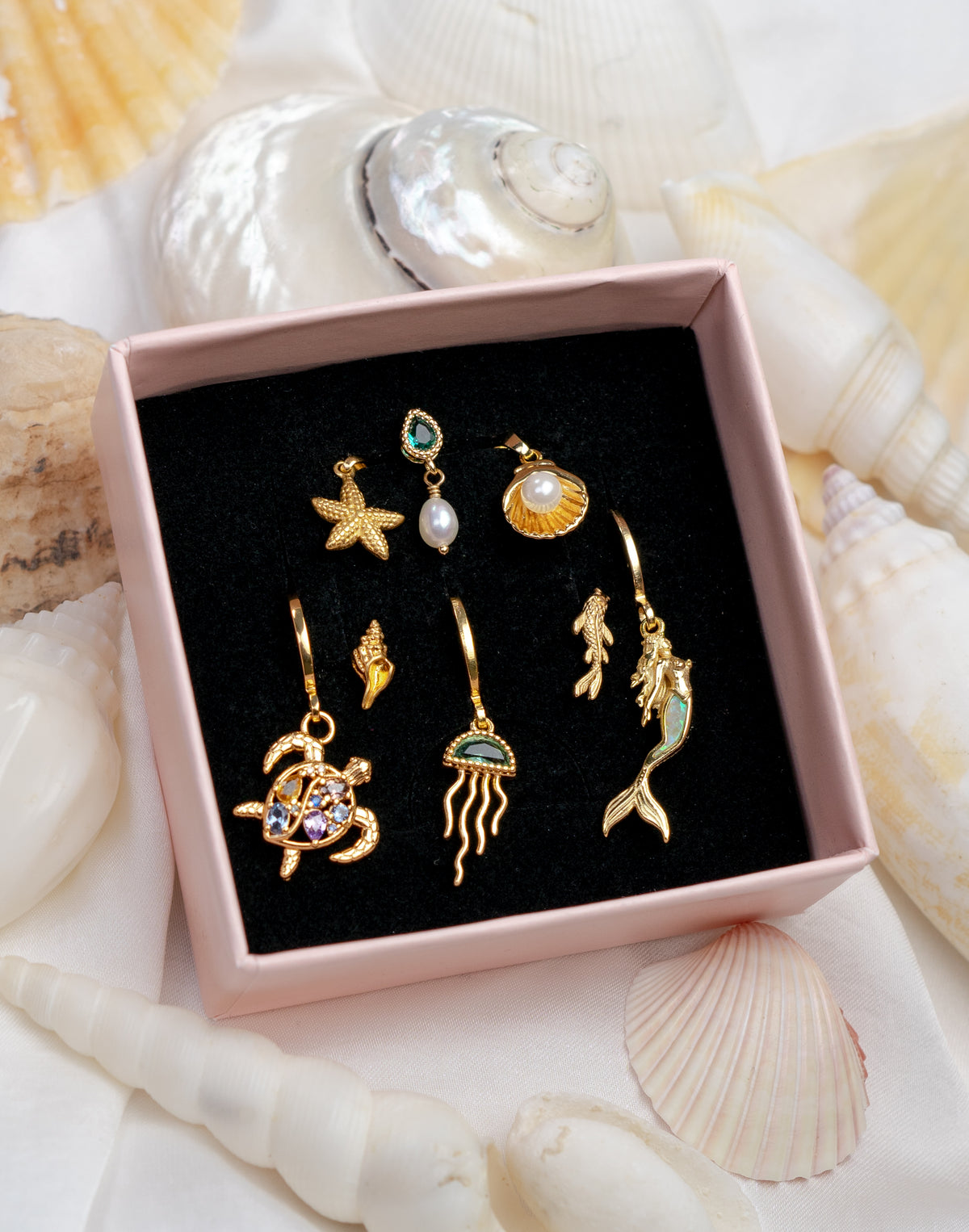 Mystic Turtle Earring