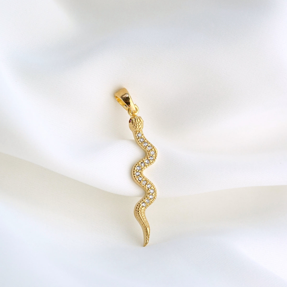 Sparkling Snake Necklace