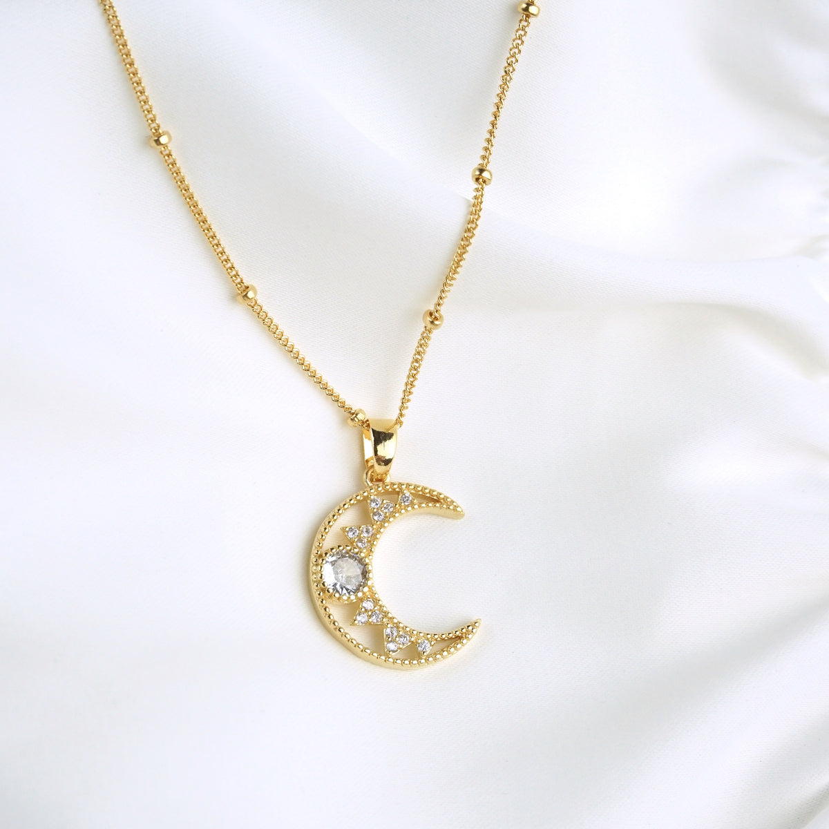 Cosmic Moon Necklace