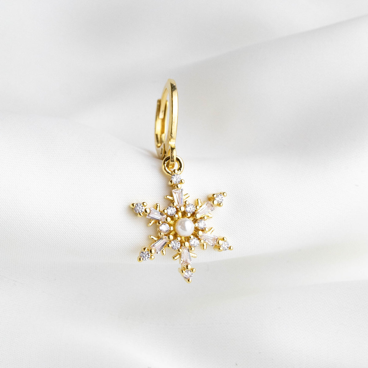 Snowflake Earring