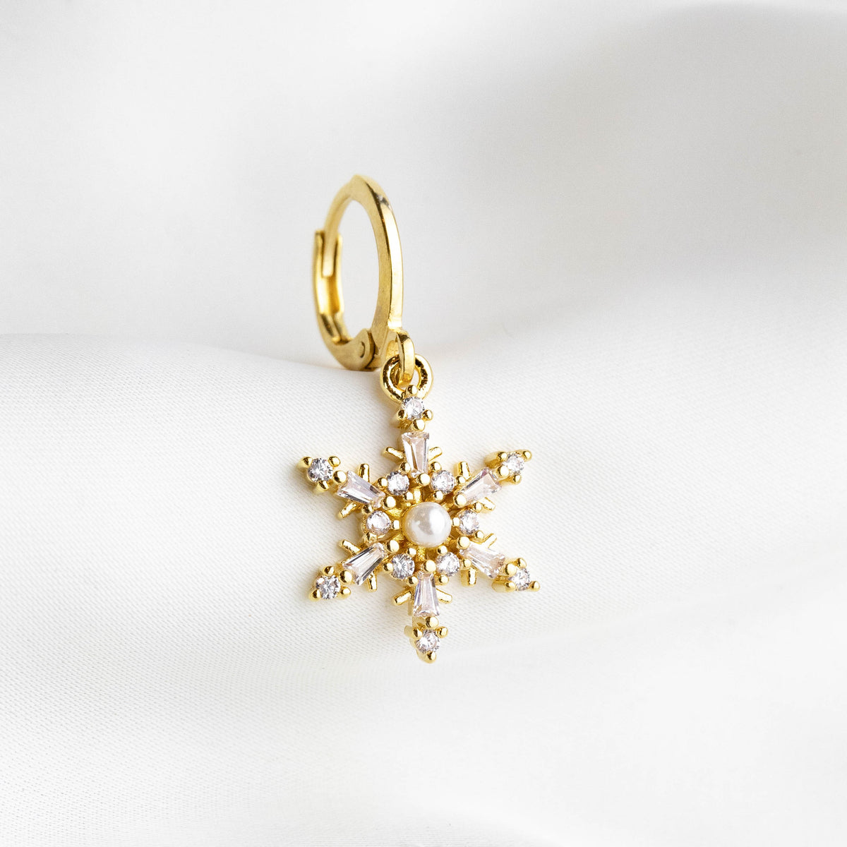 Snowflake Earring