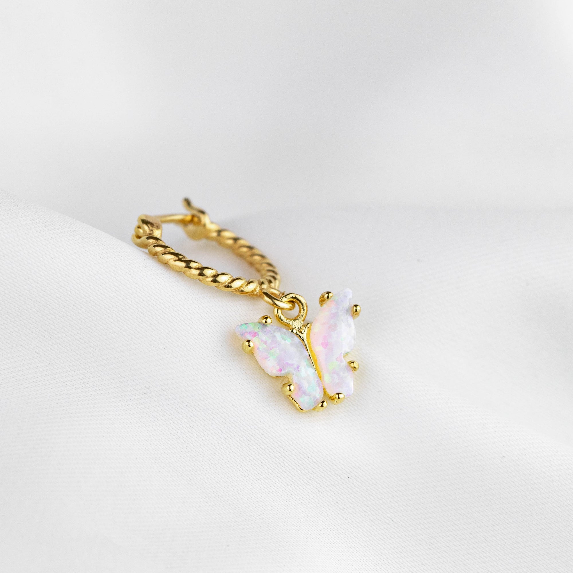Opal Wings Butterfly Earring - Primrose Jewellery
