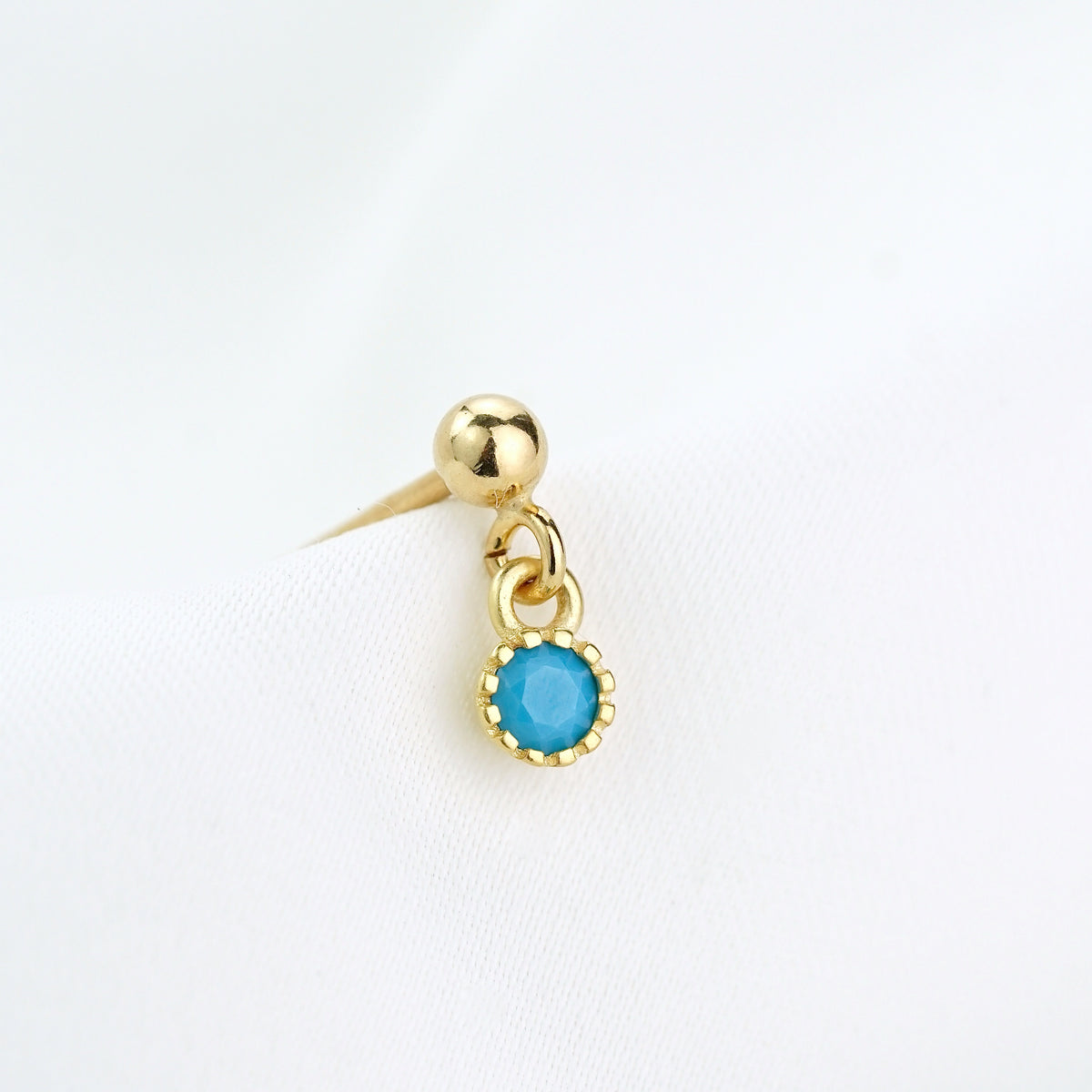 Small Turquoise Earpin